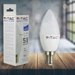 E14 LED izzó 7W, 600Lm, SAMSUNG chip, C37 Nézd meg most