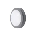 Legjobb ár LED kültéri világítás, kerek, szürke, 13W, 910lm, 4000K, IP54 [WO746]