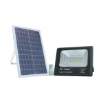Olcsó LED napelemes reflektor 40W-os napelemmel, 3100lm, IP65, 20000mAh