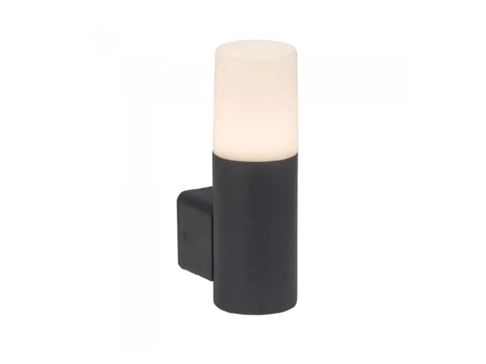 Kedvezményes ár LED fali lámpa 1xGU10, 22cm, fekete/fehér, IP54, Ø80mm