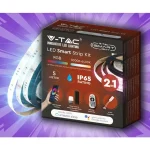 Vásárlói kedvenc Intelligens WiFi LED szalag SET RGB+CCT, 4W/m, vízálló IP65 (5m + tápegység + vezérlés)