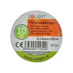 Vedd meg online Solight szigetelőszalag, 50mmx0,13mmx10m, fekete [AP08]