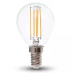 Retro LED izzó E14, 6W, 600Lm, 300°, P45 Korlátozott ajánlat