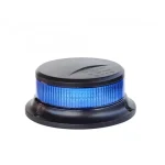 Szuper akció LED figyelmeztető jelzőfény kék mágnessel, 27W, 12/24V, 3m gyújtókábel, R10 R65, 3 üzemmóddal [ALR0056]