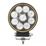 Vedd meg online LED munkalámpa 20W, 1133lm, kerek, 9xLED, 12V/24V [L0176]