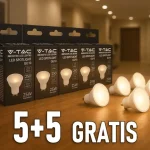 Vedd meg most LED izzó GU10 2.9W, 250lm, 100°, 5+5 gratis!