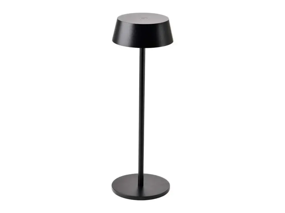 Vedd meg most LED asztali lámpa, 2W, 200lm, 3000K, újratölthető, fekete