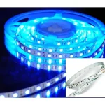 Szuper akció LED belső szalag KÉK 4,2W/m, 420LM/m, 12V, 60LED/SMD3528, IP20