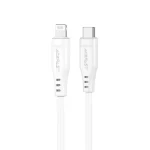 Akciós ár Acefast kábel USB-C -> Lightning, MFi, 1,2m max.30W max. 3A fehér [C3-01 w]