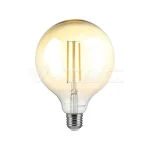 Kedvezmény E27 LED IZZÓ 8W (700LM), G125, szabályozható, 2200K