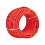 Gyors kiszállítás Napelem kábel, keresztmetszet 4 mm2, piros csomagolás 100 m [11418]