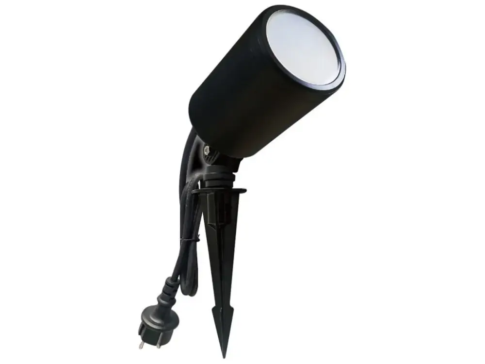 Bestseller LED süllyesztett intelligens lámpa 7W, RGB+3000-6000K, fekete test, IP65