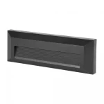 Utolsó esély LED-es lépcsőházi lámpa 3W 110LM fekete IP65