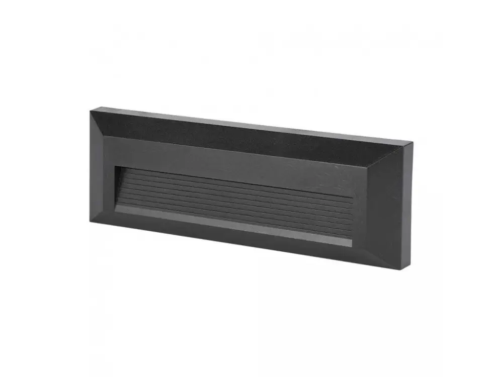 Utolsó esély LED-es lépcsőházi lámpa 3W 110LM fekete IP65
