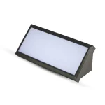 Olcsó LED fali lámpa 20W, 2045lm, IP65, fekete