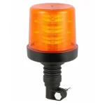 LED figyelmeztető jelzőfény, 22W, 36xLED, R65, R10, flexibilis csatlakozás fogantyúval, 12/24V, 4 mód, narancssárga, IP67 [ALR0012-4] Kedvezmény