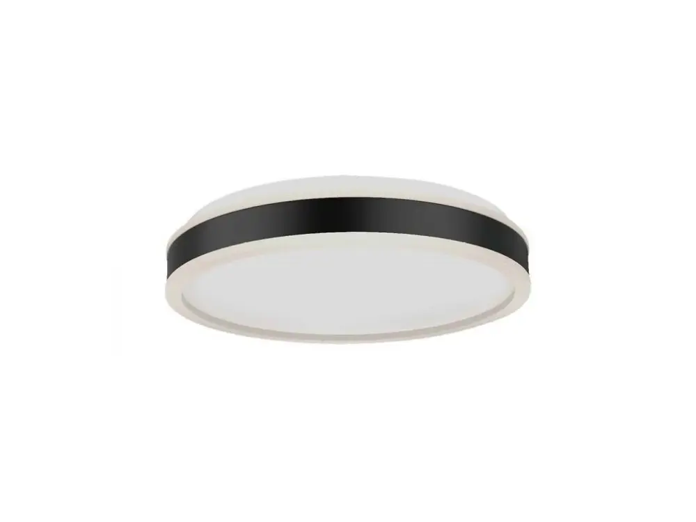 Rendeld meg most LED dizájnlámpa 18W, 1280lm, fekete, kerek, 4000K