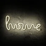Exkluzív ajánlat Forever light Neon LED dekoráció HOME, meleg fehér, 3xAA/USB [RTV100300]