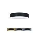 Solight LED mennyezeti lámpa LECCE 48W, 40cm, CCT, 3000/4000/6000K, fekete [WO804-B] Kihagyhatatlan ajánlat