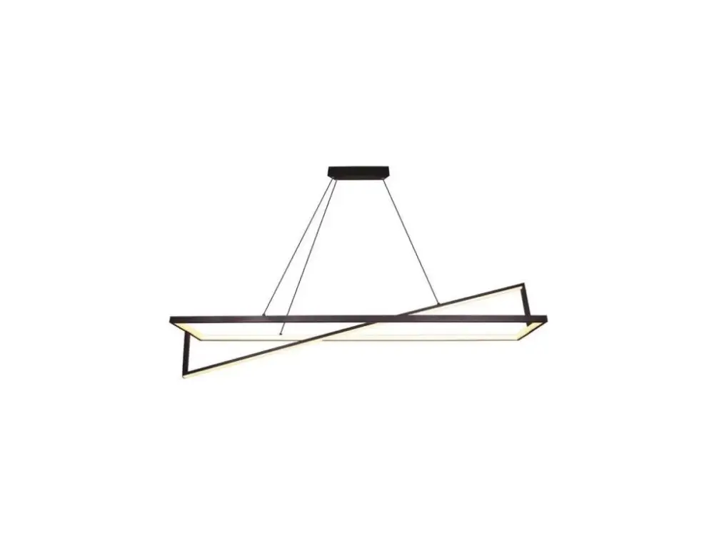 Azonnal elérhető Design LED lámpa 45W, 4470lm, TRIAC, szabályozható, fekete, IP20, 3000K