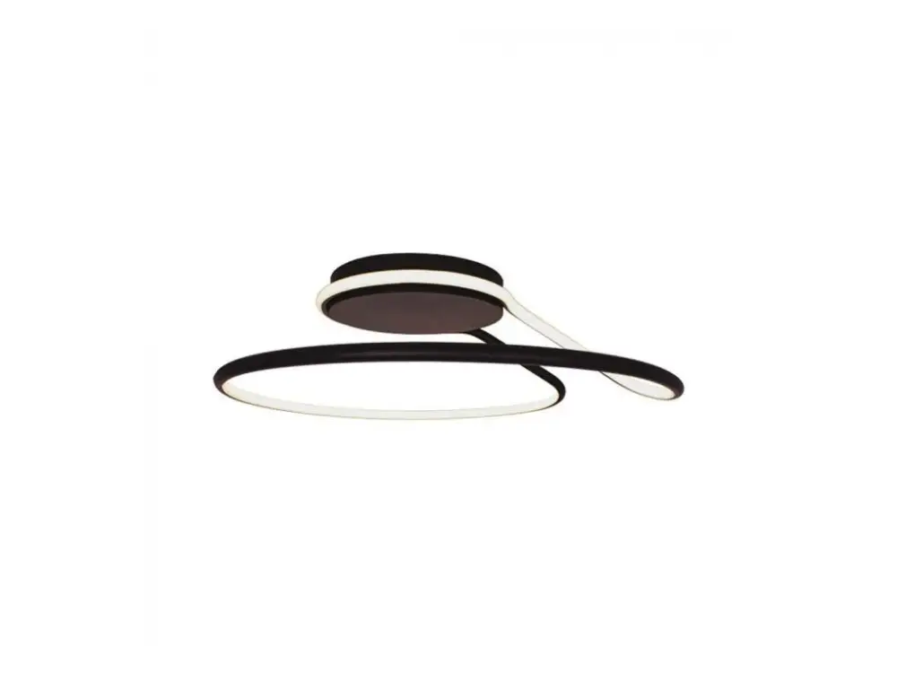 Biztonságos fizetés Design LED lámpa 24W, 2560lm, IP20, 4000K, fekete
