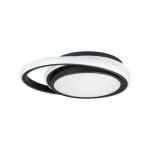 Design LED-es lámpatest 38W 4050LM fekete IP20 4000K Akció