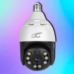 LTC forgatható IP kamera E27 foglalatban, IP65, PTZ, 5Mpix, 230V, SMART LTC VISION [RTV0400101] Kedvezmény