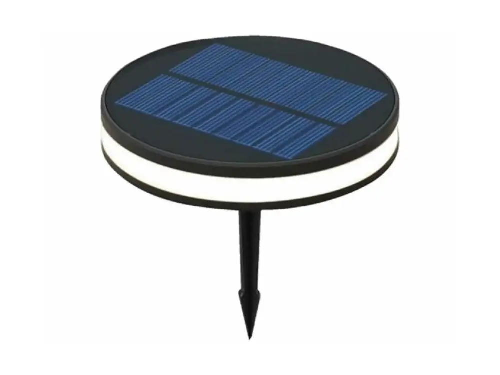 LED napelemes süllyesztett lámpa 1,8W, 90lm, IP54, 3000K Expressz szállítás