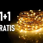 Solar LED rézlánc 20m+2m, 200xLED, 600mAh, 8 funkciós, IP44, meleg fehér, 1+1 gratis! [RTV100387] Kiárusítás
