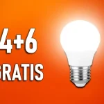 Prémium E27 LED izzó 3,7W, 320lm, G45, 4+6 gratis!