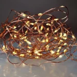 Korlátozott ajánlat Solight réz karácsonyi lánc, 100x mini LED, 10m, 3xAA, meleg fény [1V54-WW]