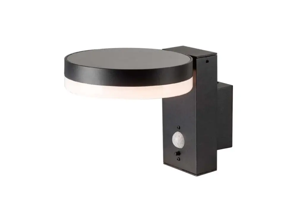 LED napelemes fali lámpa érzékelővel 5,5W, 220lm, 2000mAh, 3000K, IP54 Akciós ár