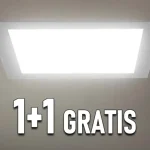 Vedd meg most LED beépített panel tápegységgel 6W, 660lm, négyzet, 1+1 gratis!