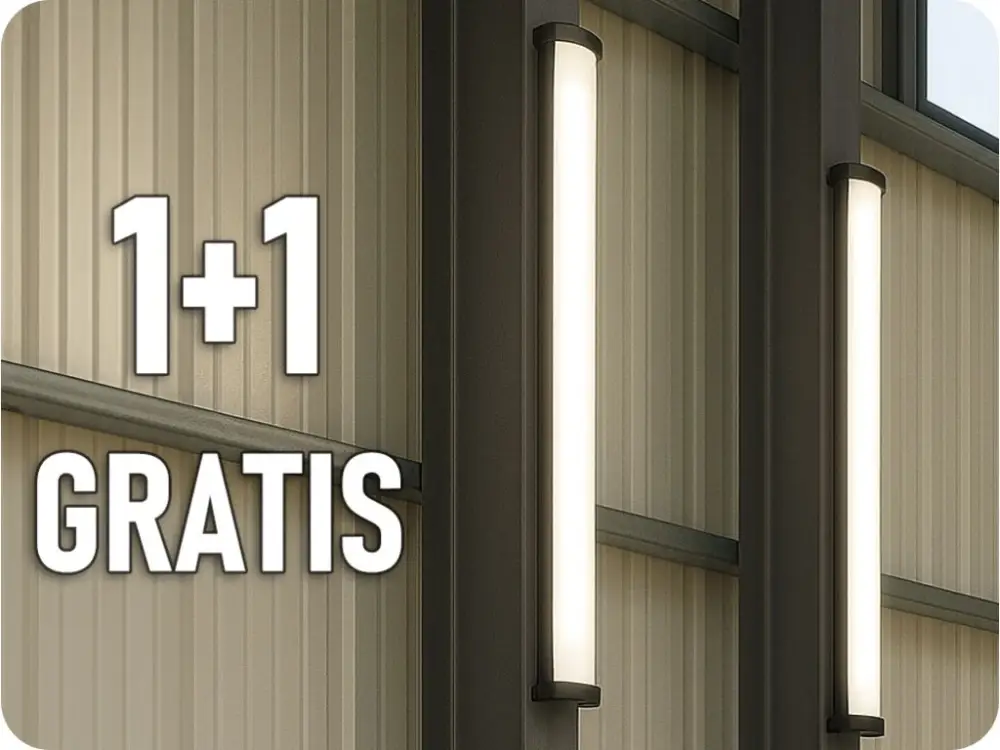 LED lineáris Highbay 100W, 8700lm, fekete, 1+1 gratis! Kiárusítás