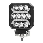 LED munkalámpa 15W, 1500lm + narancssárga LED szalag, 12/24V, IP67 [L0185] Korlátozott ajánlat