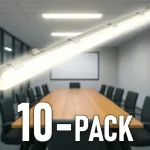 Alacsony ár IP65 tartó LED csövekhez (2x120cm)/10-PACK!
