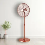 Azonnali szállítás ACA ÁLLVÁNYOS VENTILÁTOR 60W, Ø45CM, MAXIMÁLIS MAGASSÁG 1,35M, RÉZ [FANSMPC50]
