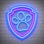 Függő LED NEON dekoráció PAW PATROL [GSM189320] Rendeld meg most