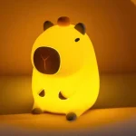 BARÁTSÁGOS CAPYBARA LED ÉJSZAKAI LÁMPA, SZILIKON [RTV200012] Outlet