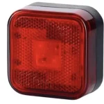 Kedvezmény KAMAR OLDALSÓ LED KÜLSŐ FÉNY 0,5W/1W, 12/24V, PIROS [L0002]
