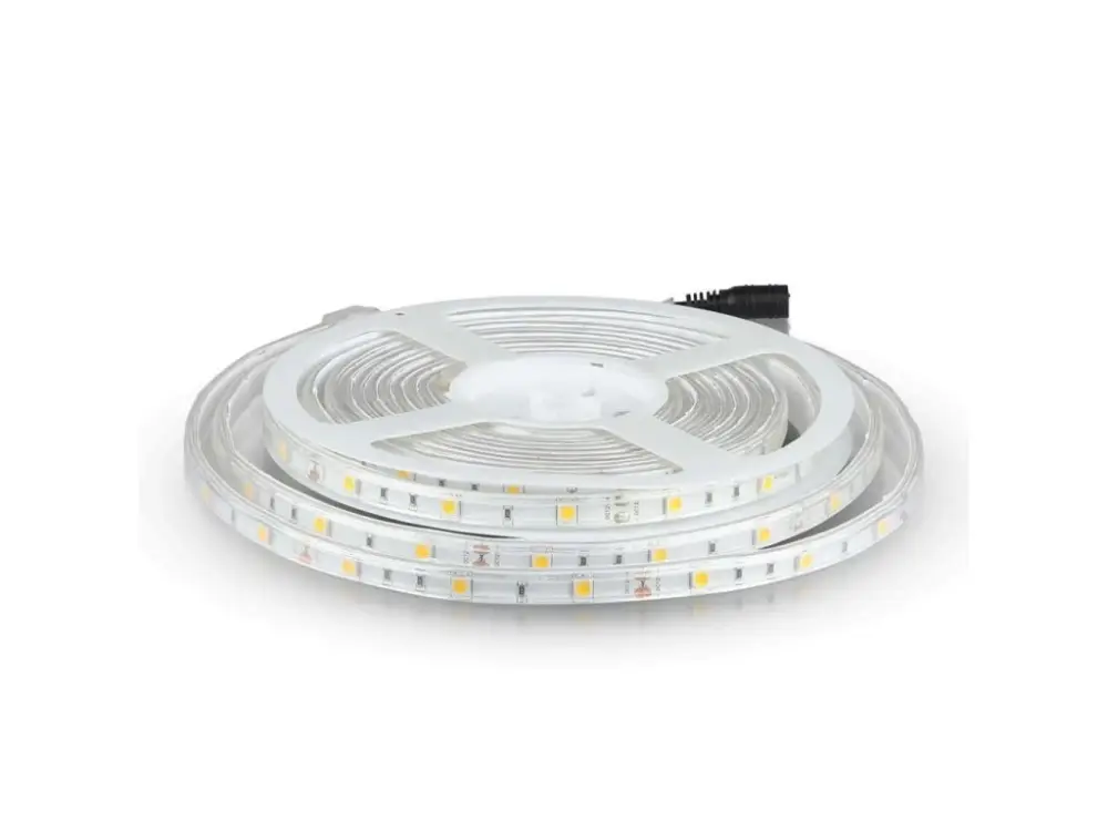 Végkiárusítás KÜLTÉRI LED SZALAG 6W/M, 500LM/M, 12V, 30LED/M, IP65, CSOMAGOLÁS 5M