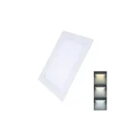 LED BEÉPÍTETT PANEL 18W, 1530LM, CCT 3000K/4000K/6000K, NÉGYZET [WD143] Azonnali szállítás