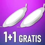 Vedd meg most LED BEÉPÍTETT PANEL TÁPELLÁTÁSSAL 24W, BACKLIT, KEREK, 1+1 gratis!