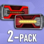 Expressz kézbesítés LED HÁTSÓLÁMPA X-SPIDER 6 FUNKCIÓS/2-PACK! [L2426] + [L2427]