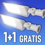 Árengedmény LED utcai lámpa állítható adapterrel 70W, 7500lm, SAMSUNG CHIP, 1+1 gratis!