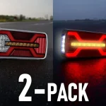 LED HÁTSÓ LÁMPA X-SPIDER 5 FUNKCIÓS, R10, R148, R150, IP67, CSAVAROS RÖGZÍTÉS /2-PACK![L2424]+[L2425] Ne maradj le