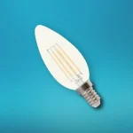 RETRO LED FILAMENT IZZÓ E14, 4W, 400LM, GYERTYA, DIMMÁLÓ Különleges ajánlat