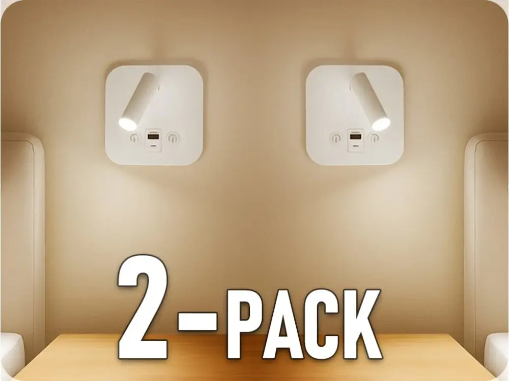 LED éjjeli lámpa 8W, 830lm, CREE CHIP, fehér/2-PACK! Ne maradj le