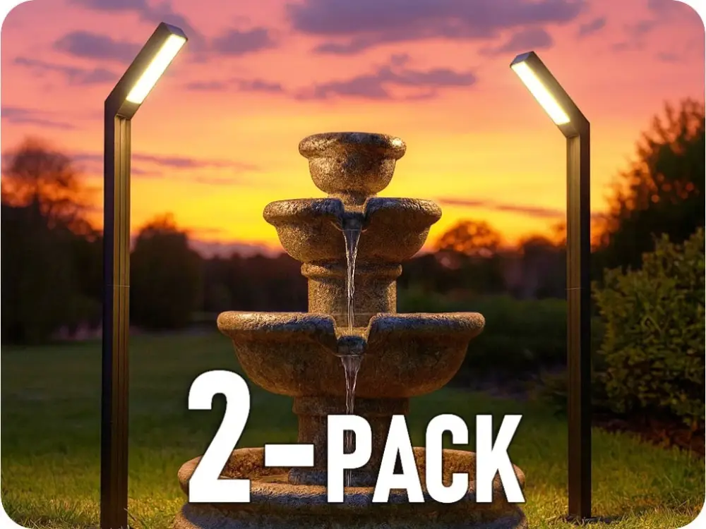 Napelemes LED lámpa 1,7 W, 80 lm, CCT színváltós/2-PACK! Olcsóbb