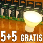 Vásárlói kedvenc LED izzó GU10 2,9 W, 250 lm, 100°, 5+5 gratis!